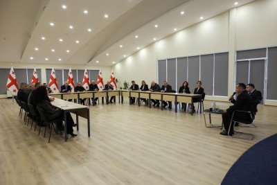 სახელმწიფო უსაფრთხოების აკადემიას საქართველოს თავდაცვის ინსტიტუციური აღმშენებლობის სკოლის „2025-2026 სასწავლო წლის თავდაცვისა და უსაფრთხოების უმაღლესი პროგრამის“ წარმომადგენლები ეწვივნენ.