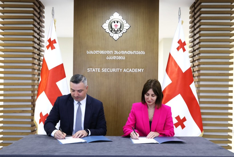სახელმწიფო უსაფრთხოების აკადემიასა და სსიპ საზოგადოებრივი უსაფრთხოებისა და პოლიციის აკადემიას შორის თანამშრომლობის მემორანდუმი გაფორმდა.